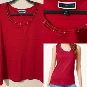 Karen Scott Blouse Sleeveless